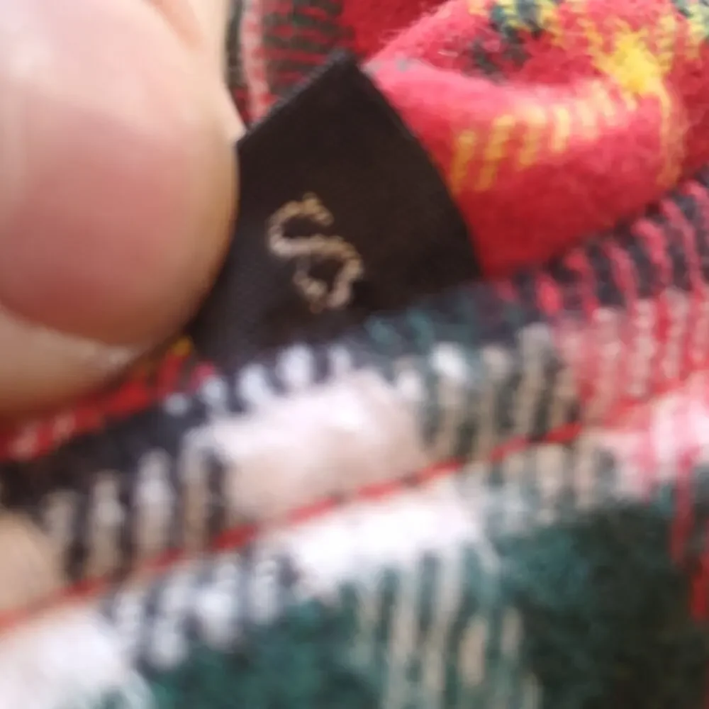 Red flannel dog clothes size Small tub b